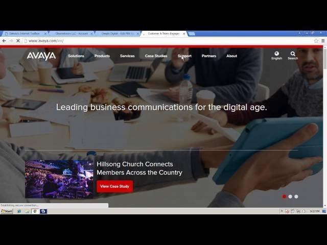 How to program Avaya IP Office