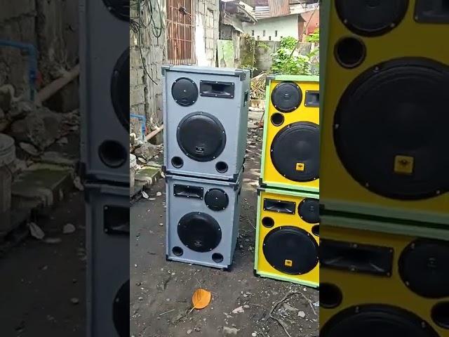 Kevler speaker d12  sound check. home DIY set up 3 way( videoke)