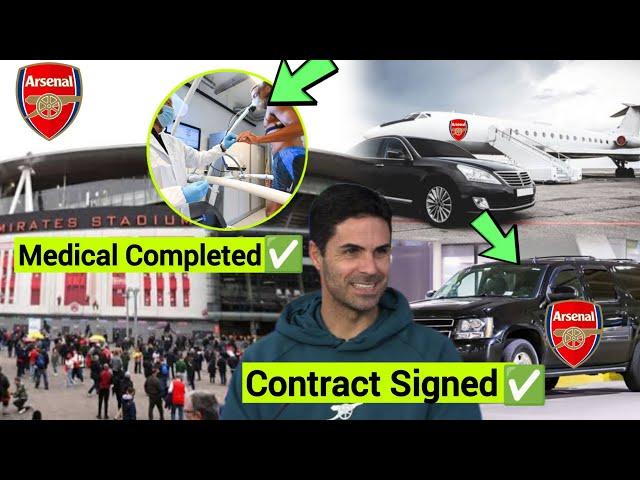 EXCLUSIVE!! Done Deal Arsenal completed £42m Transfer plus one to the team