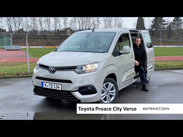 Toyota Proace City Verso Langversion 2020: Familienkombi im Review, Test, Fahrbericht