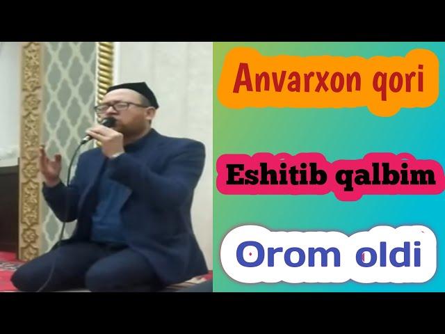 (Anvarxon qori) Judayam tasirli qiroat qildilar