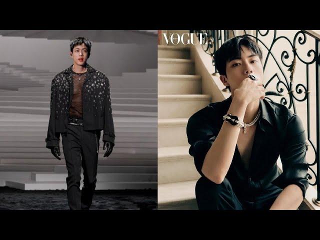 bts news today! BTS's Vogue Jin surprises with her biggest milan fashion show yet!