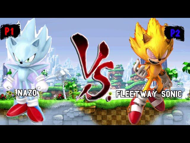 Sonic Battle Mugen | Nazo Vs Fleetway Sonic