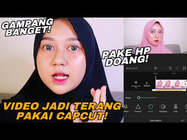 CARA MENCERAHKAN VIDEO DARI GELAP JADI TERANG!! Youtuber Pemula Wajib Nonton!!