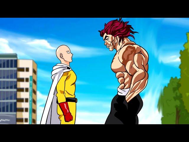 If Saitama Was In (Baki) And Met Yujiro Hanma…