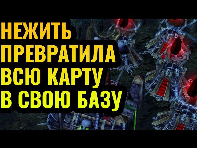 ГЕНИЙ СТРАТЕГИИ: Полный захват карты. Повелитель Ужаса меняет правила Warcraft 3