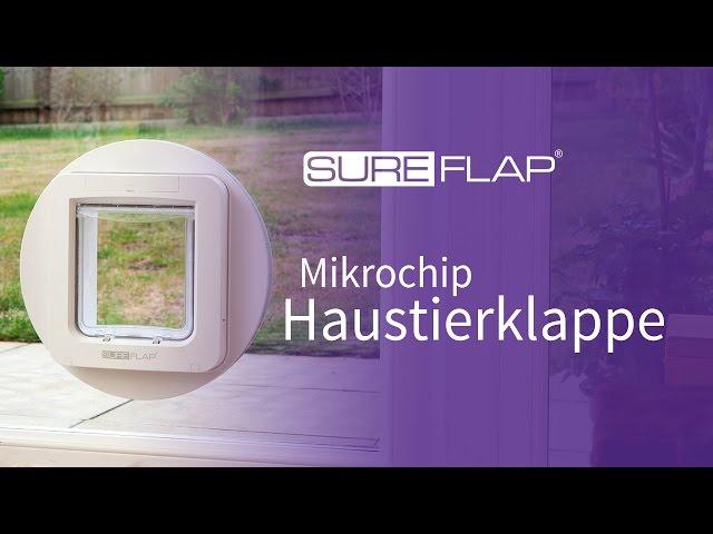 SureFlap Mikrochip Haustierklappe Übersicht der Tastenfunktionen