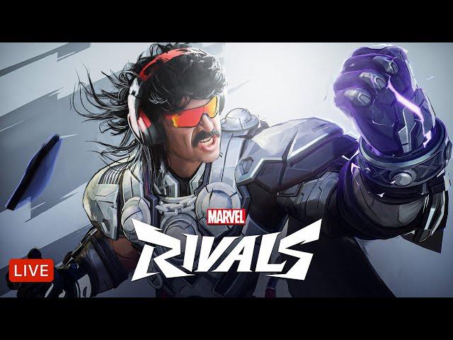 LIVE - DR DISRESPECT - MARVEL RIVALS - TANK DOMINANCE