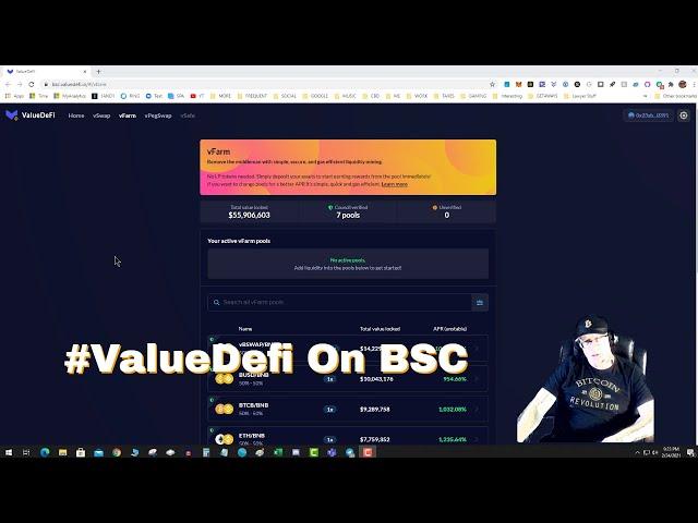 ValueDefi Launches on Binance Smart Chain