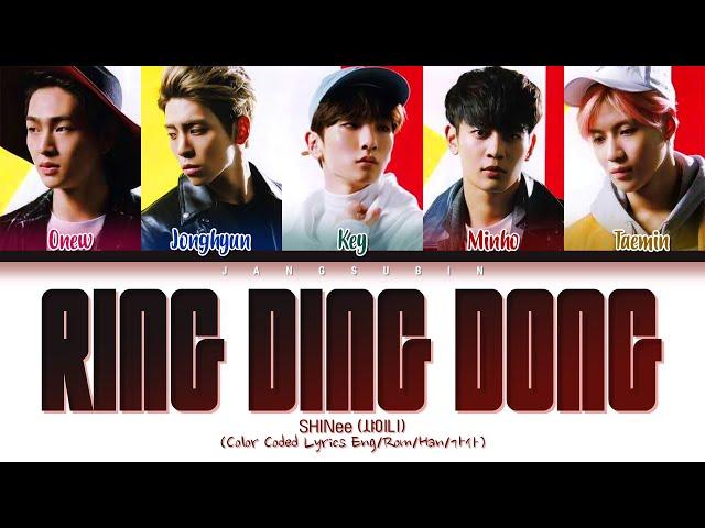 SHINee - Ring Ding Dong Lyrics (샤이니 링딩동 가사) (Color Coded Lyrics)