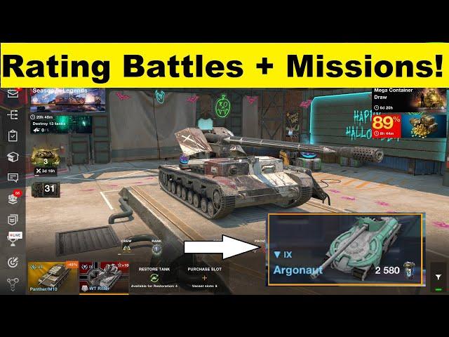 Collecting Power Cells for New Free Tanks - Rating Battles + Clan Missions! - Live Stream! WoT Blitz