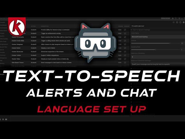 Text-To-Speech Alerts and Chat: Setting up Languages  | Streamlabs Chatbot Script