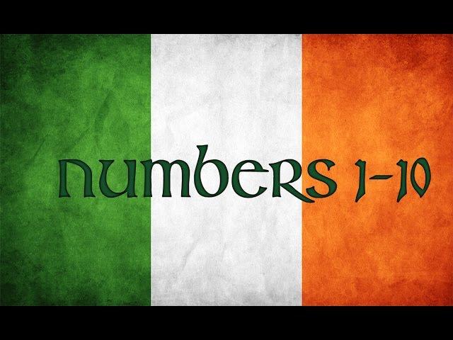 Learn Irish - Numbers 1-10