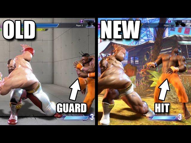 Zangief Got New Combos! (New Patch Side-by-Side Comparison)