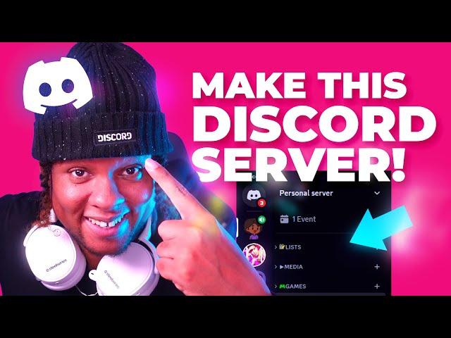 Make A Discord Server to FIX YOUR LIFE (Productivity Server Template)