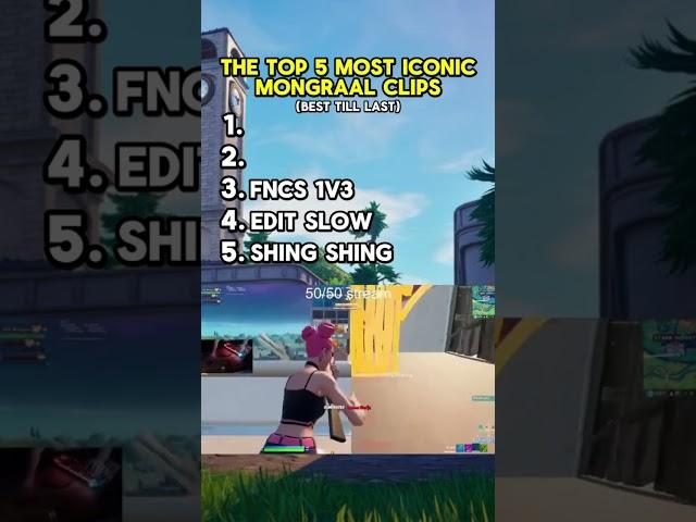 Top 5 most iconic Mongraal clips