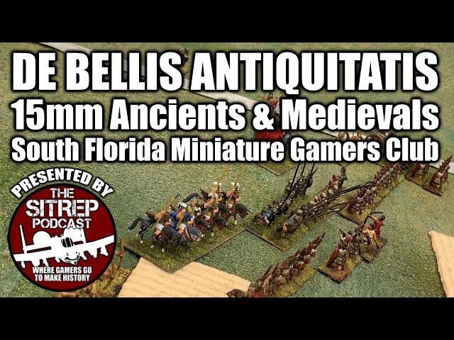 De Bellis Antiquitatis - 15mm Ancients with South Florida Miniature Gaming Club