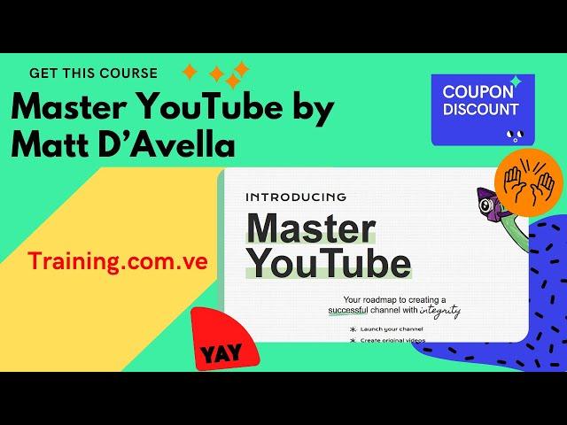 Download Master YouTube by Matt D’Avella