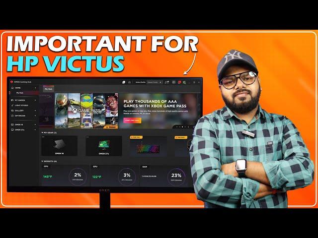 Important For Hp Victus Laptop - Omen Gaming Hub 2024 Review