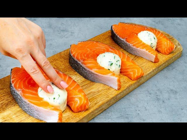 Секрет, который скрывают повара! Вот как приготовить вкуснейшего лосося!