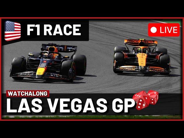 F1 2024 Live - Las Vegas GP Race Watchalong | Live timings and Commentary