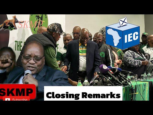 MK Party, Jacob Zuma Says they are going to the international court to fix all these problems