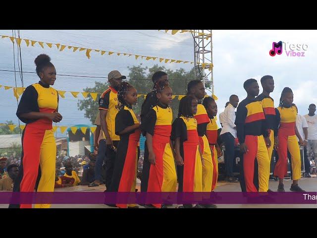 Ghetto Kids Africa Put up an amazing performance in Kachumbala, Bukedea