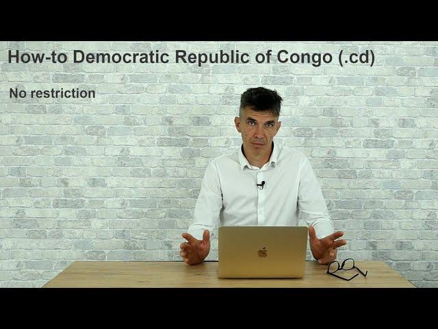 How to register a domain name in Democratic Republic of Congo (.cd)