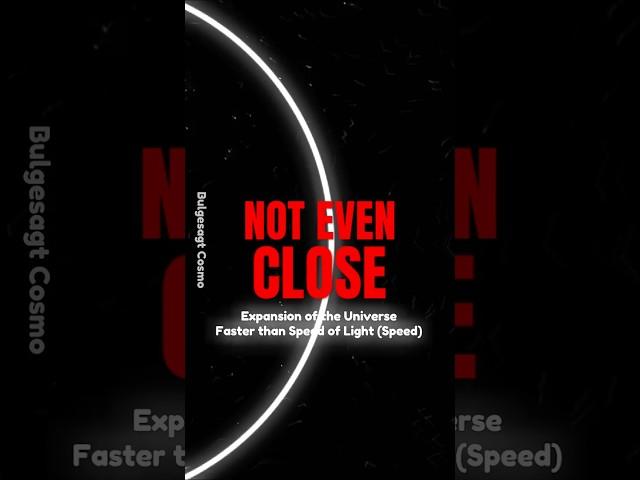 The FASTEST Thing in the UNIVERSE: SPEED COMPARISON [Remake]