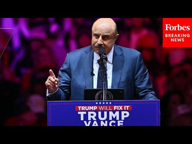 Dr. Phil Makes The Case For Why Trump Is Not A 'Bully' At Madison Square Garden Campaign Rally