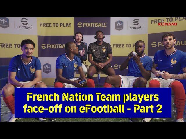 Mbappe to star at Centre Back?! | French team players face-off on eFootball | Part 2