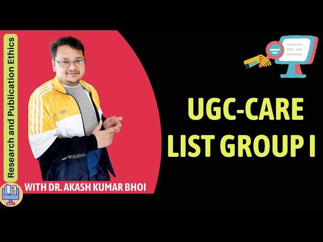 How to Search UGC-CARE List Group I || eSupport for Research || 2022 || Dr. Akash Bhoi