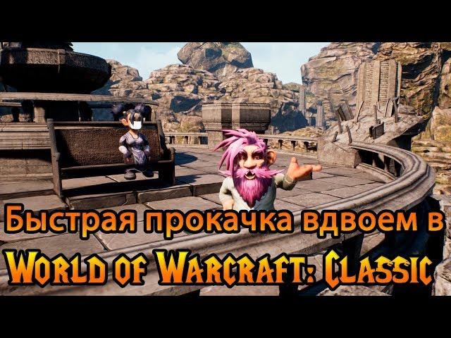 Быстрая прокачка вдвоем в World of Warcraft: Classic