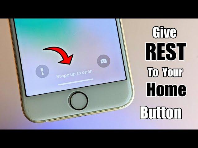 No Home button !....  Swipe up gestures for all iPhones