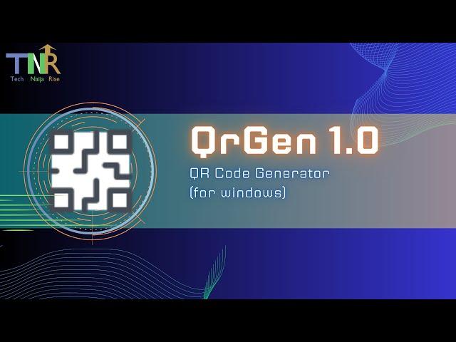 QR code Generator (for windows): App Demo