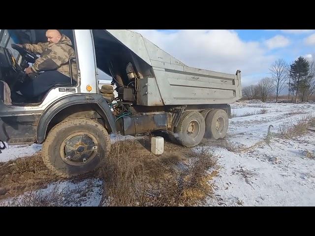 запуск ямз 238 в мороз