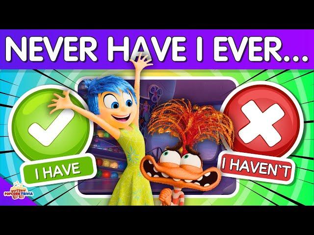  NEVER HAVE I EVER - Inside Out 2 Edition  Choose one Button