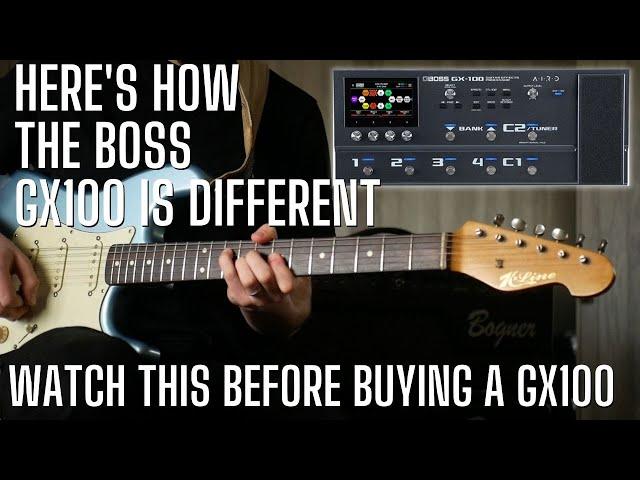 BOSS GX100 - The GOOD and BAD That You Should Know BEFORE buying