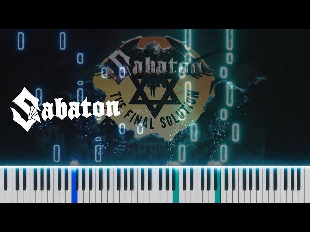 Sabaton - The Final Solution | Piano (Free Sheet Music)