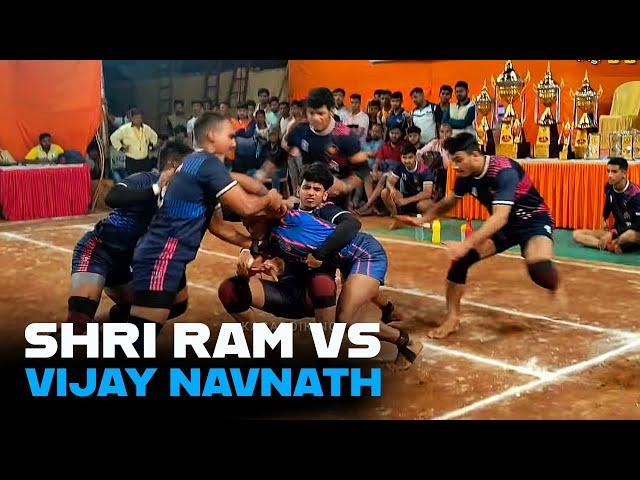 SHREE RAM VISHVASTA VS VIJAY NAVNATH KABADDI MATCH 2024 (BALIRAM KRIDA MANDAL)