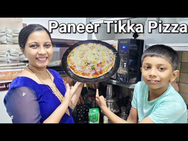 Rithvik's Pending Demand Completed | Made Paneer Tikka Pizza 