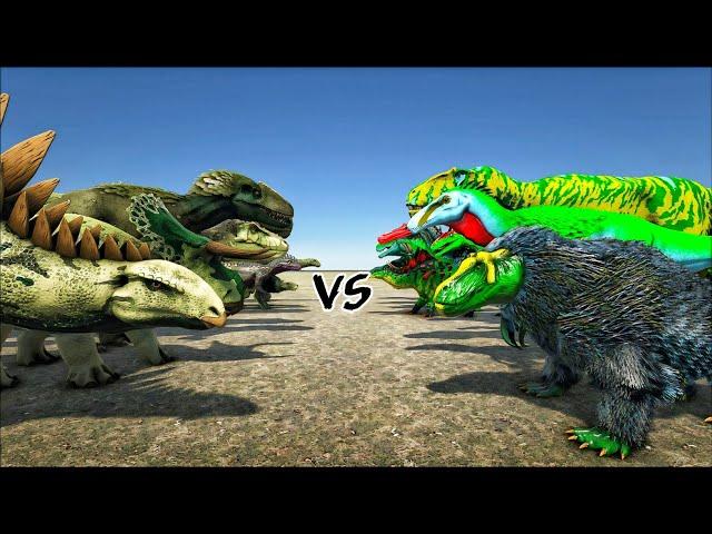 PREHISTORIC BEASTS VS ADDITIONAL CREATURES 2 DINO PART 2 | ARK: SURVIVAL EVOLVED