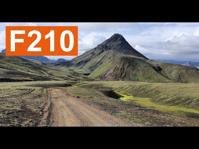 F210 Full Length Drive | all river crossings | F-roads Iceland 4K