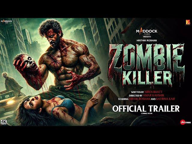 Zombie Killer - Announcement Trailer | Hrithik Roshan | Katrina Kaif | Rakesh Roshan | Krrish 4 2024