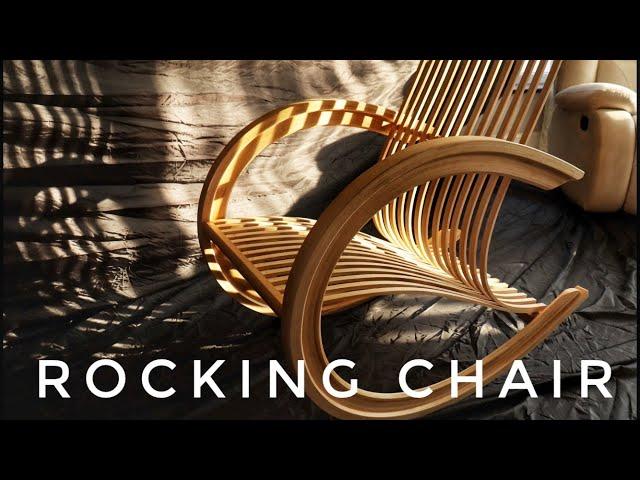 DIY Chair. Wooden rocking chair. Кресло качалка своими руками.