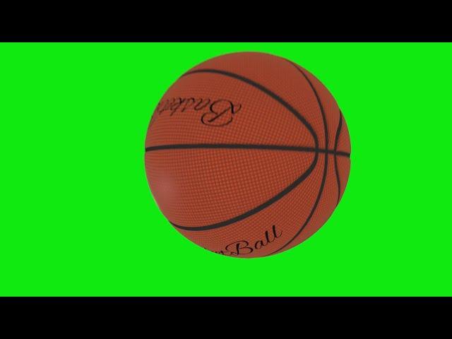 Футаж Баскетбольный мяч | ball | basketball | Хромакей | green screen | chroma key | ФутаЖОР