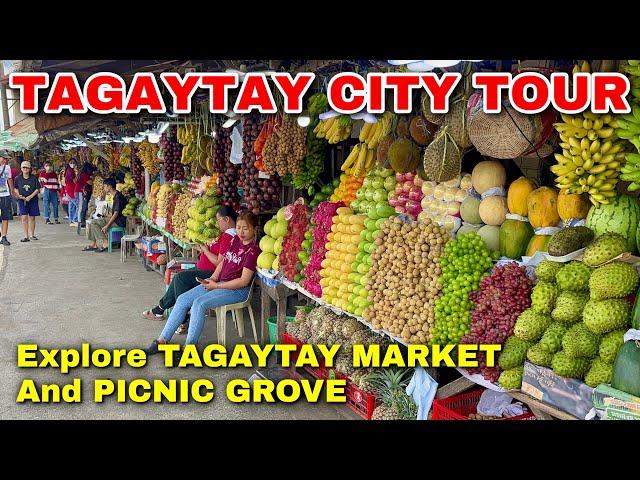 TAGAYTAY CITY TOUR — Explore Tagaytay Public Market & Picnic Grove! | Philippines BER Months 2024