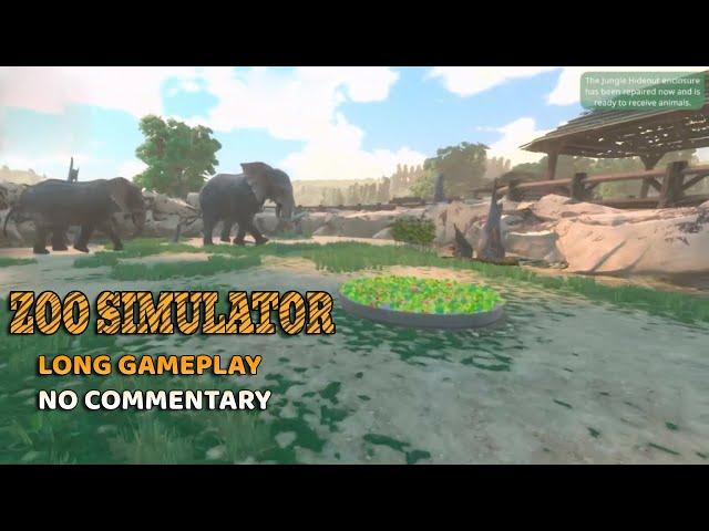 Zoo Simulator Long Gameplay No Commentary