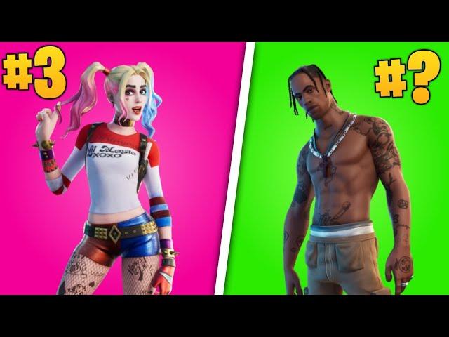 ЛУЧШИЕ СКИНЫ КАЖДОЙ РЕДКОСТИ В ФОРТНАЙТ / FORTNITE