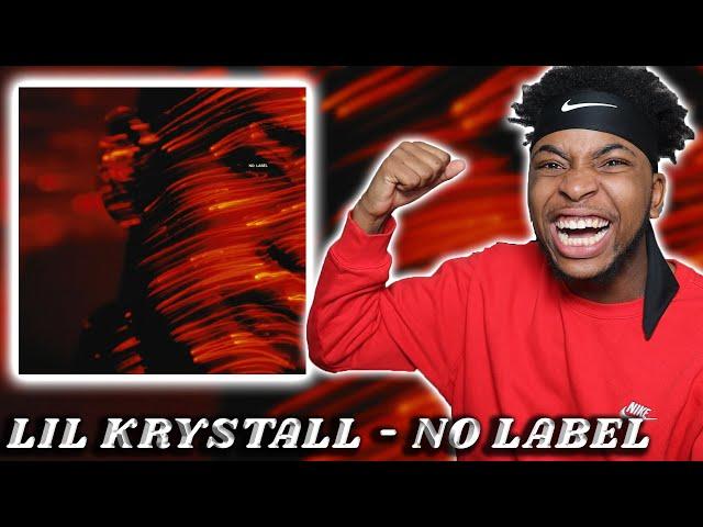 FIRST TIME REACTING TO LIL KRYSTALL - NO LABEL || MY NEW FAVORITE RUSSIAN RAP ALBUM